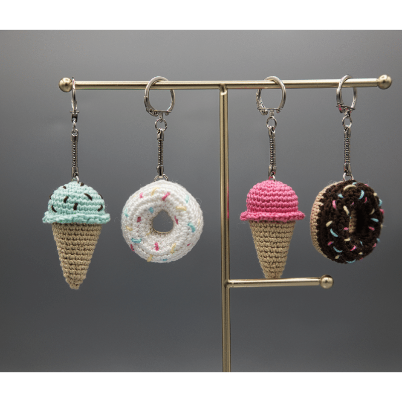 Porte Clé Donuts